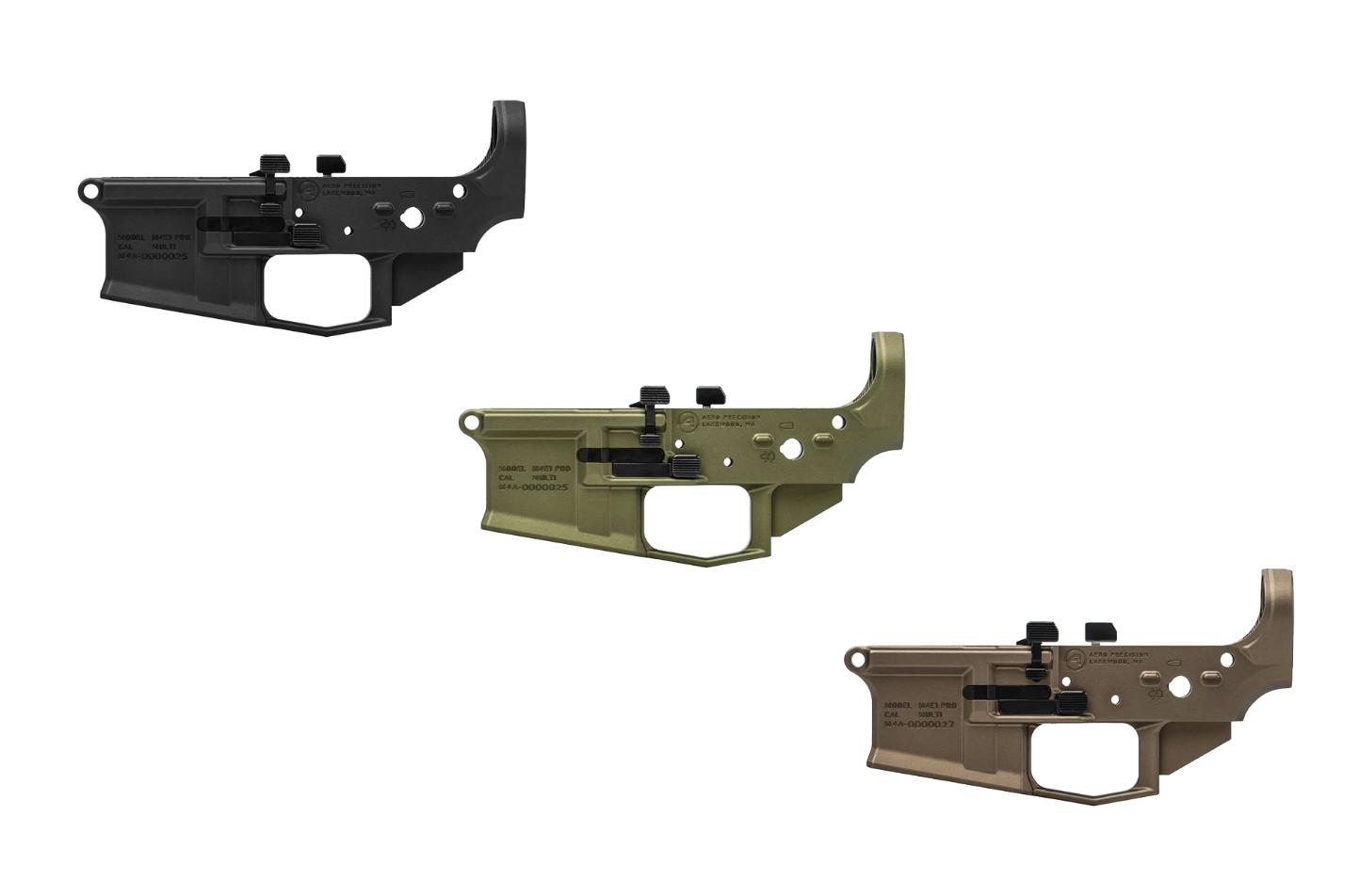 Aero Precision M4E1 PRO Ambidextrous Stripped Lower Receiver
